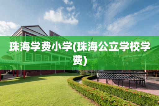 珠海学费小学(珠海公立学校学费)