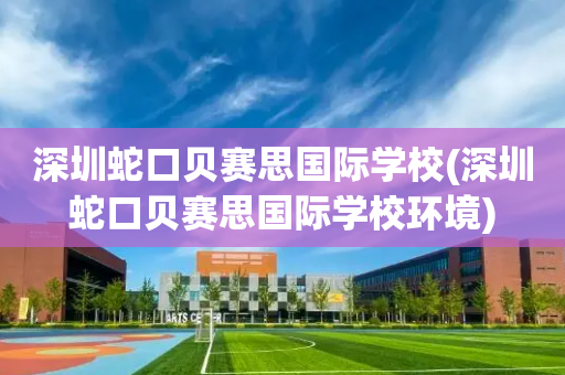 深圳蛇口贝赛思国际学校(深圳蛇口贝赛思国际学校环境)