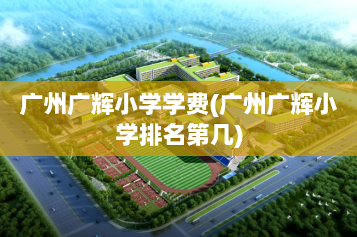 广州广辉小学学费(广州广辉小学排名第几)