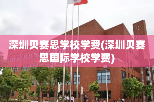 深圳贝赛思学校学费(深圳贝赛思国际学校学费)