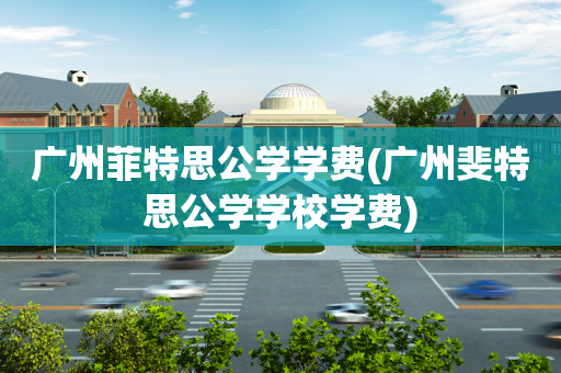 广州菲特思公学学费(广州斐特思公学学校学费)