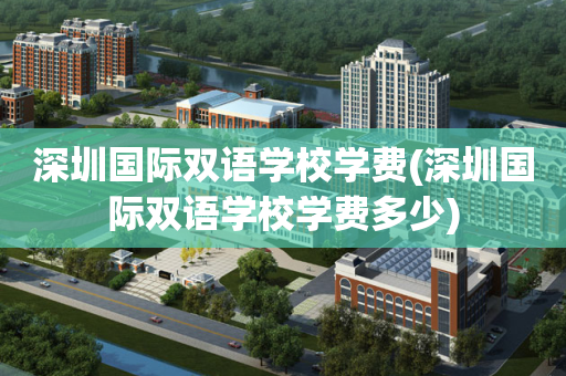 深圳国际双语学校学费(深圳国际双语学校学费多少)