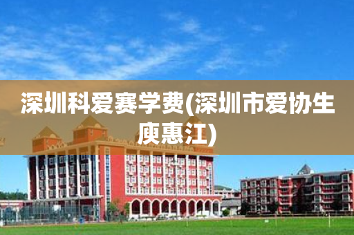 深圳科爱赛学费(深圳市爱协生庾惠江)