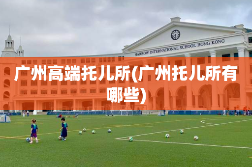 广州高端托儿所(广州托儿所有哪些)