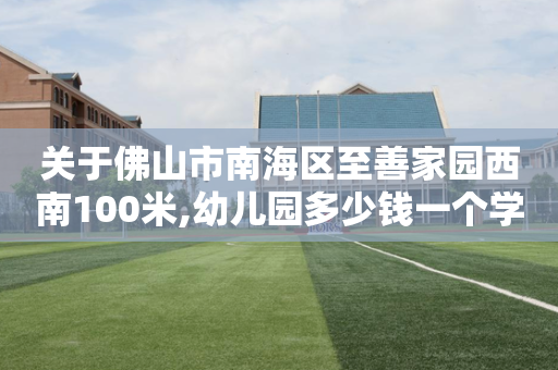 关于佛山市南海区至善家园西南100米,幼儿园多少钱一个学期的信息