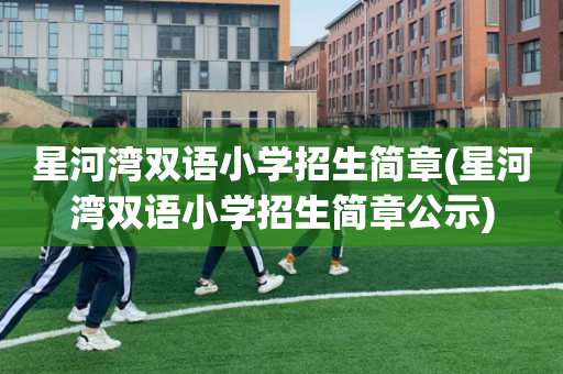 星河湾双语小学招生简章(星河湾双语小学招生简章公示)