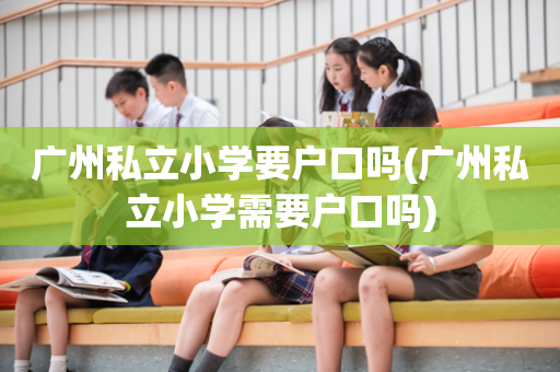 广州私立小学要户口吗(广州私立小学需要户口吗)