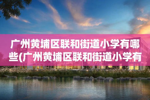 广州黄埔区联和街道小学有哪些(广州黄埔区联和街道小学有哪些校区)