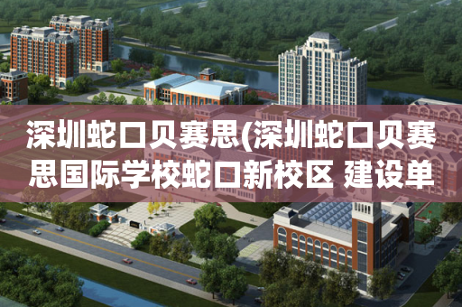 深圳蛇口贝赛思(深圳蛇口贝赛思国际学校蛇口新校区 建设单位)