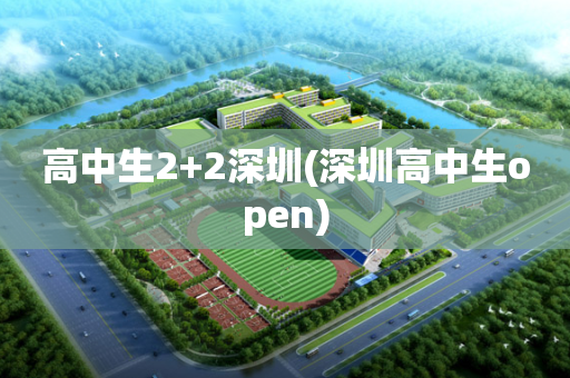 高中生2+2深圳(深圳高中生open)