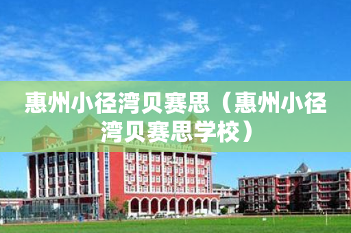 惠州小径湾贝赛思（惠州小径湾贝赛思学校）