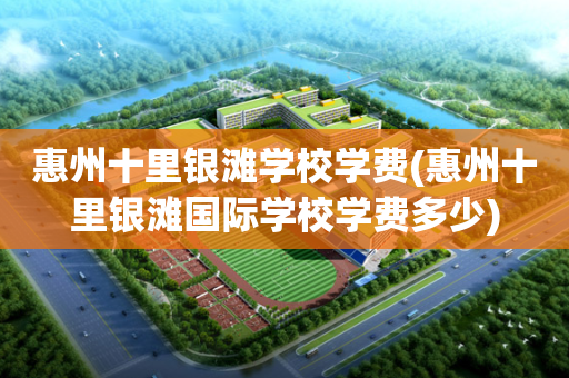 惠州十里银滩学校学费(惠州十里银滩国际学校学费多少)