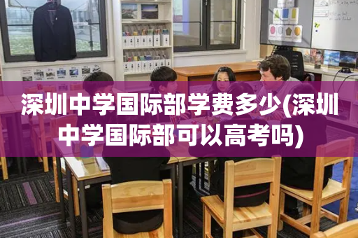 深圳中学国际部学费多少(深圳中学国际部可以高考吗)