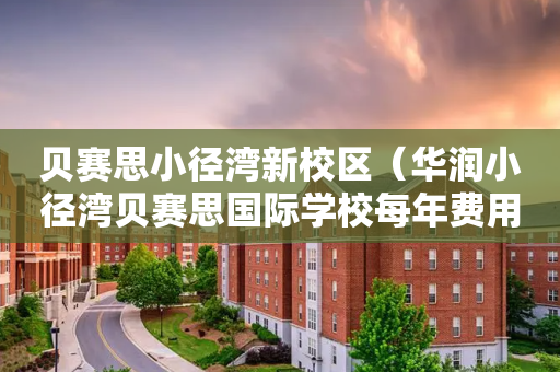 贝赛思小径湾新校区（华润小径湾贝赛思国际学校每年费用）