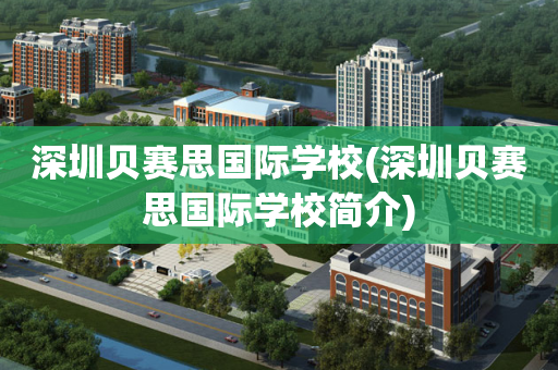 深圳贝赛思国际学校(深圳贝赛思国际学校简介)