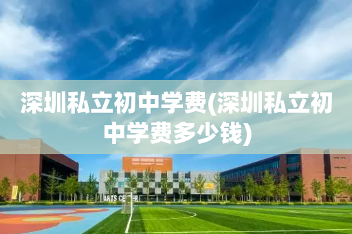 深圳私立初中学费(深圳私立初中学费多少钱)