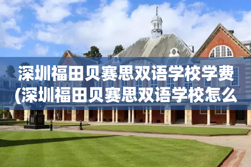 深圳福田贝赛思双语学校学费(深圳福田贝赛思双语学校怎么样)