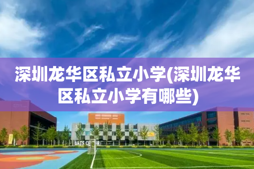 深圳龙华区私立小学(深圳龙华区私立小学有哪些)