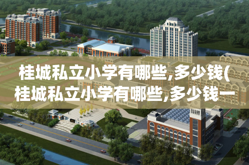 桂城私立小学有哪些,多少钱(桂城私立小学有哪些,多少钱一个学期)