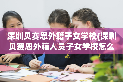 深圳贝赛思外籍子女学校(深圳贝赛思外籍人员子女学校怎么样)