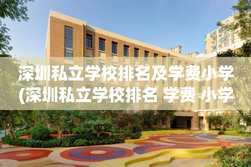 深圳私立学校排名及学费小学(深圳私立学校排名 学费 小学)