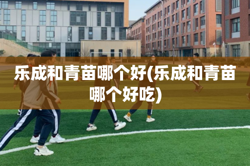 乐成和青苗哪个好(乐成和青苗哪个好吃)