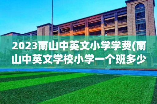2023南山中英文小学学费(南山中英文学校小学一个班多少人)