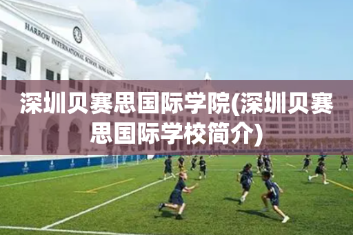 深圳贝赛思国际学院(深圳贝赛思国际学校简介)
