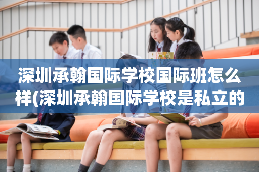 深圳承翰国际学校国际班怎么样(深圳承翰国际学校是私立的学校吗)