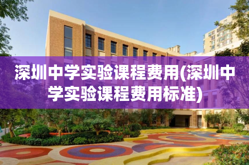 深圳中学实验课程费用(深圳中学实验课程费用标准)