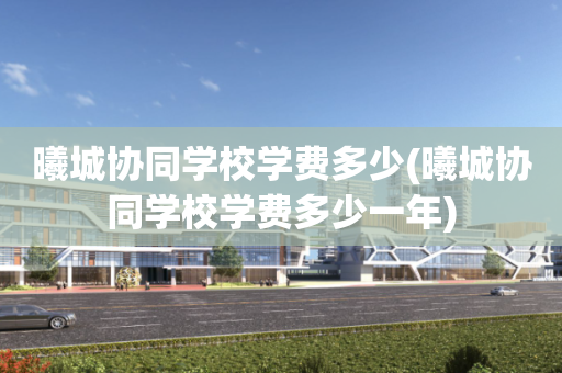 曦城协同学校学费多少(曦城协同学校学费多少一年)