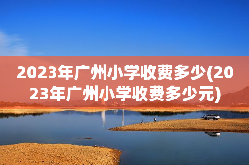 2023年广州小学收费多少(2023年广州小学收费多少元)
