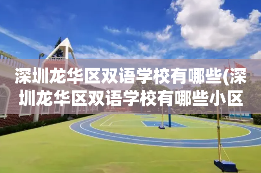 深圳龙华区双语学校有哪些(深圳龙华区双语学校有哪些小区)
