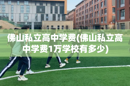 佛山私立高中学费(佛山私立高中学费1万学校有多少)