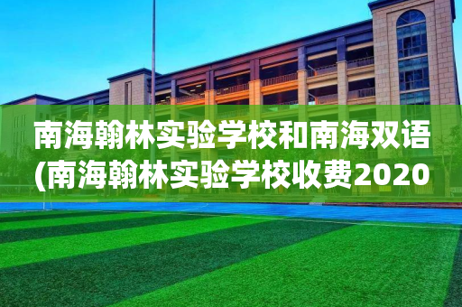 南海翰林实验学校和南海双语(南海翰林实验学校收费2020)