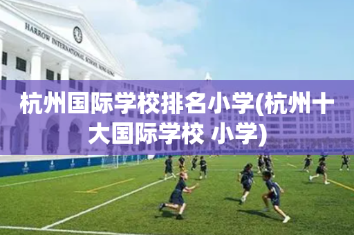 杭州国际学校排名小学(杭州十大国际学校 小学)