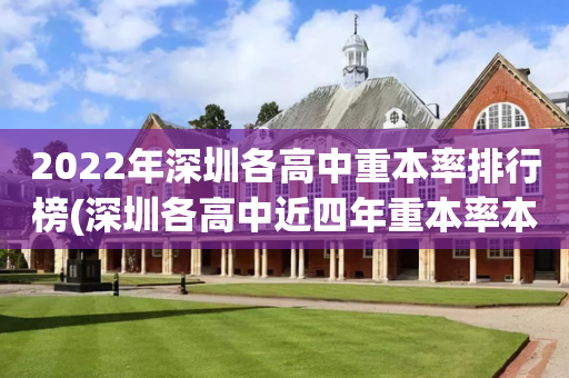 2022年深圳各高中重本率排行榜(深圳各高中近四年重本率本科率高考成绩汇总)