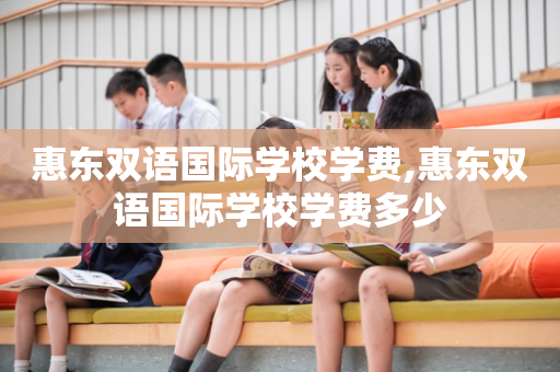 惠东双语国际学校学费,惠东双语国际学校学费多少