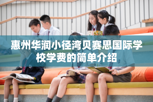 惠州华润小径湾贝赛思国际学校学费的简单介绍