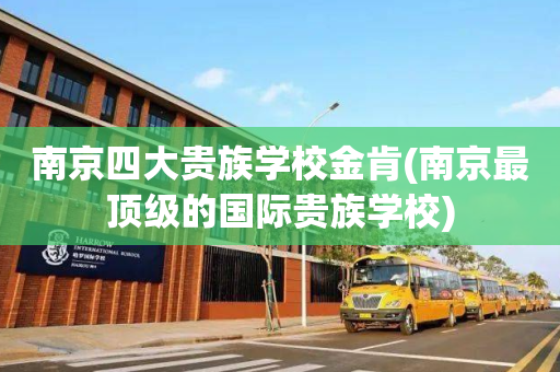 南京四大贵族学校金肯(南京最顶级的国际贵族学校)