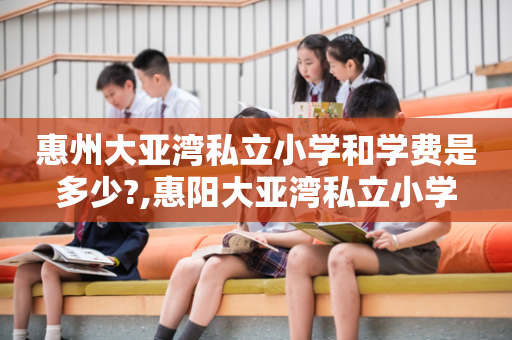 惠州大亚湾私立小学和学费是多少?,惠阳大亚湾私立小学