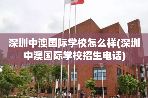 深圳中澳国际学校怎么样(深圳中澳国际学校招生电话)