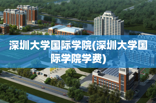 深圳大学国际学院(深圳大学国际学院学费)