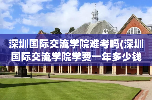 深圳国际交流学院难考吗(深圳国际交流学院学费一年多少钱)