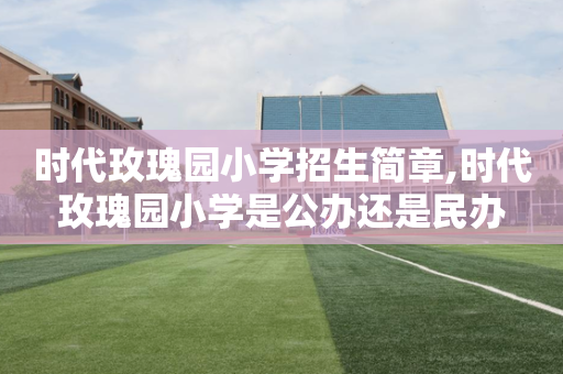 时代玫瑰园小学招生简章,时代玫瑰园小学是公办还是民办