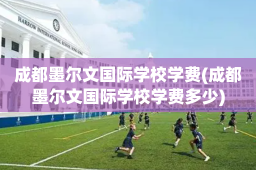 成都墨尔文国际学校学费(成都墨尔文国际学校学费多少)