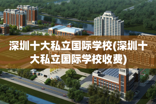 深圳十大私立国际学校(深圳十大私立国际学校收费)