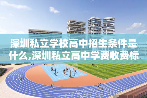 深圳私立学校高中招生条件是什么,深圳私立高中学费收费标准