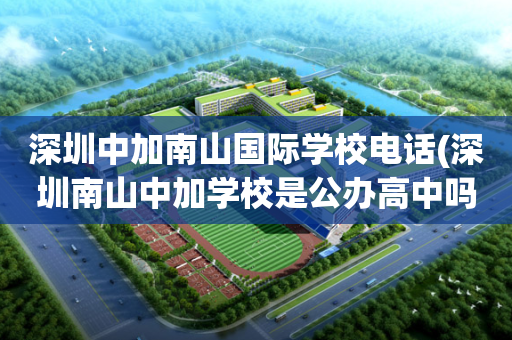 深圳中加南山国际学校电话(深圳南山中加学校是公办高中吗)