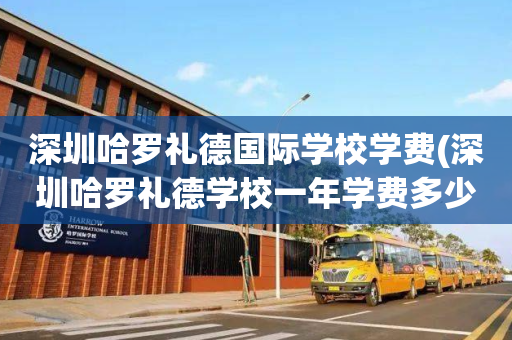 深圳哈罗礼德国际学校学费(深圳哈罗礼德学校一年学费多少钱)